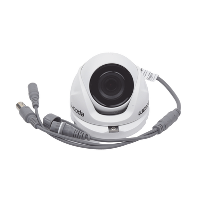 TVI Eyeball camera 1080p Outdoor IP66 / EXIR 20 m / 4 in 1 / 2.8 mm Lens / Metal Housing