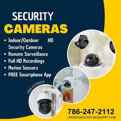 4 LPN cameras  premium  installation package.