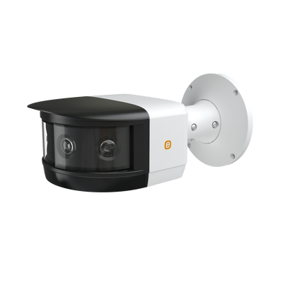 [ ePanoTech ] Bullet IP Panoramic 8 MP / 180º / 4 Lens of 2MP / 65ft IR / IP67 / IK10 / Metal / PoE