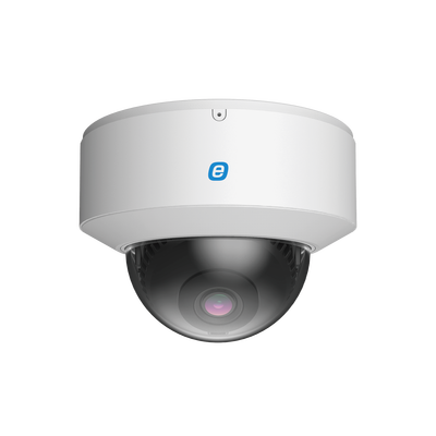 Dome IP 8 MP / POE / 100 ft IR / WDR (120dB) / Micro SD / IP67 / IK10 / 2.8 mm Lens / Cloud Video Recording / Metal