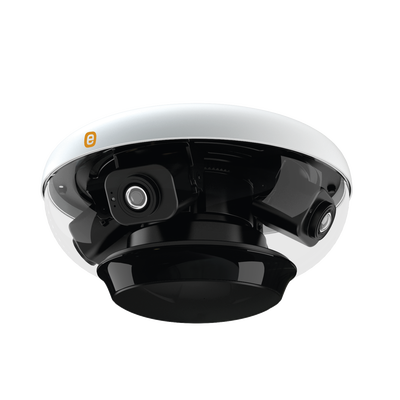 [ ePanoTech ] Panoramic IP Dome 8 MP / 360º / 4 Lens of 2MP / 82ft IR / IP66 / IK10 / Metal / PoE+