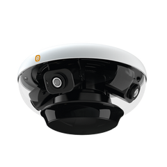 [ ePanoTech ] Panoramic IP Dome 8 MP / 360º / 4 Lens of 2MP / 82ft IR / IP66 / IK10 / Metal / PoE+