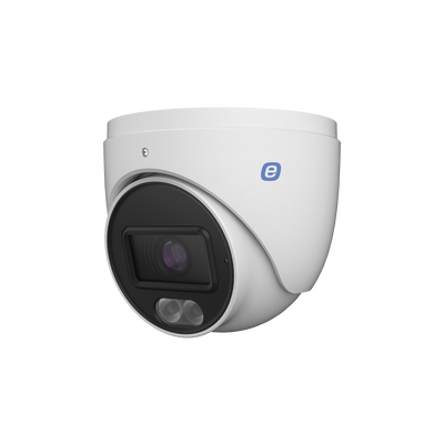 Turret IP 2 MP / 24/7 Color Image / POE / White Light 98ft (30m) / WDR / Micro SD / IP67 / 2.8 mm Lens / Built-In Microphone / Cloud Video Recording / Metal Housing